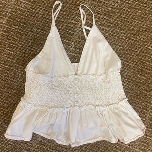 White tank top size S
